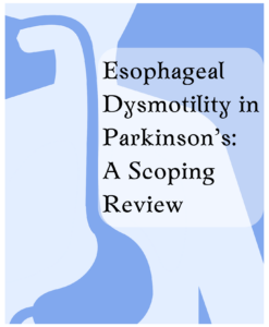 Logo for esophageal dysmotility in PD scoping review